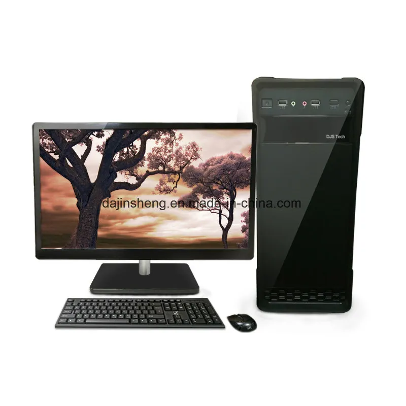 China Manufacture 23.8" Intel I7 with 8GB Memory 500GB HDD Komputer Office Home PC Desktop Computer