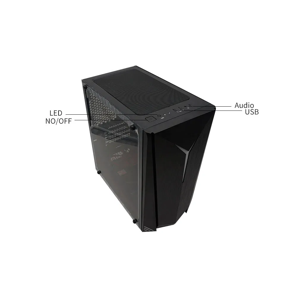 Desktop PC C005 with 300W Power DDR3 2GB 1066/1333MHz (OEM)