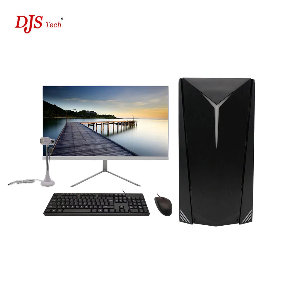 Factory Price DJ-C005 Desktop with Black Mouse and Keyboard