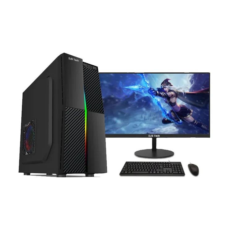 Hot Selling 24 Inch OEM I7 with 16GB Memory 1tb HDD Komputer for Home and Office PC Desktop Computer